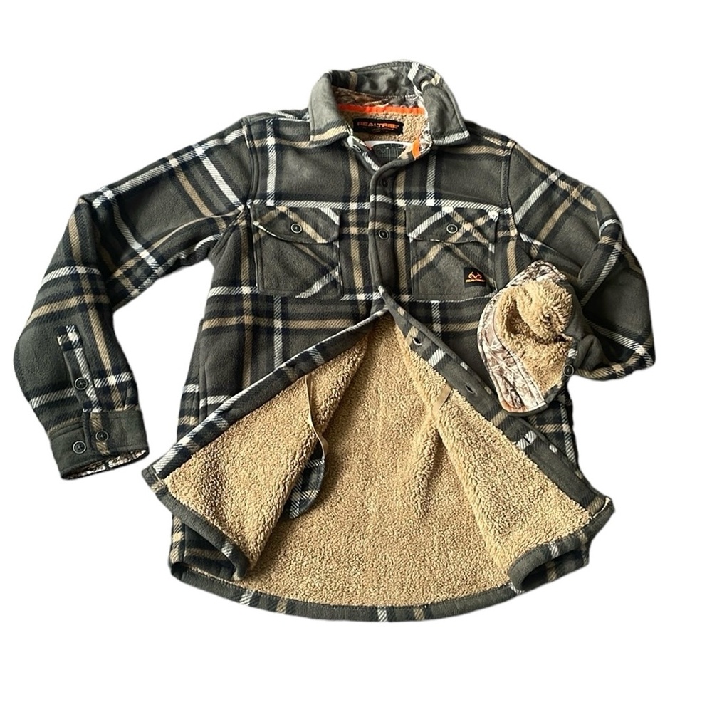 Realtree - Men's Sherpa Lined Jacket